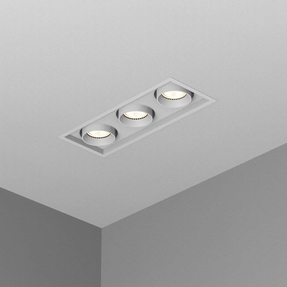 20 Watt Üçlü Sıva Altı Spot LS-9090