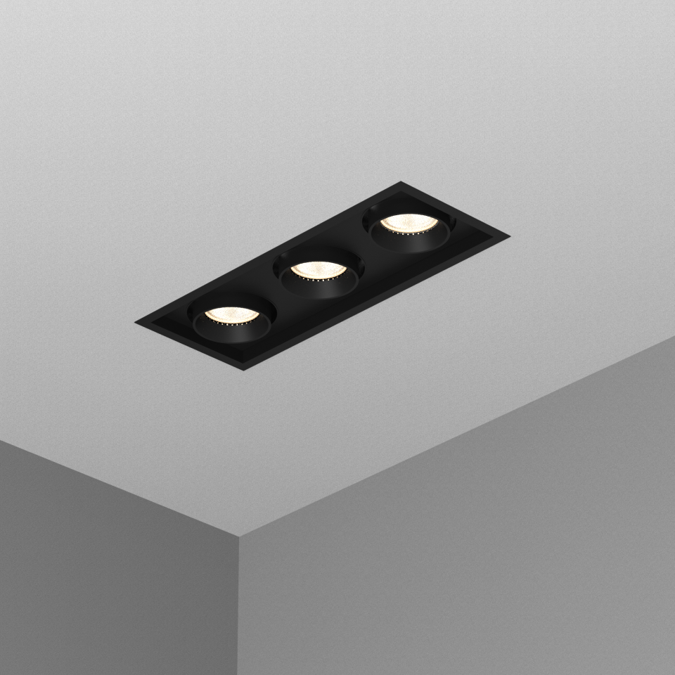 20 Watt Üçlü Sıva Altı Spot LS-9090