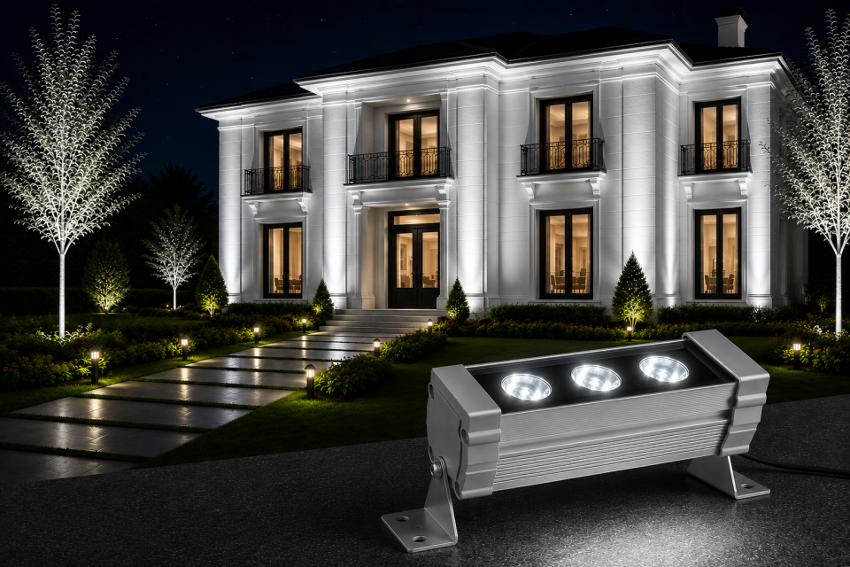 3 Watt 10 cm Led Wallwasher LS-9910 BEYAZ