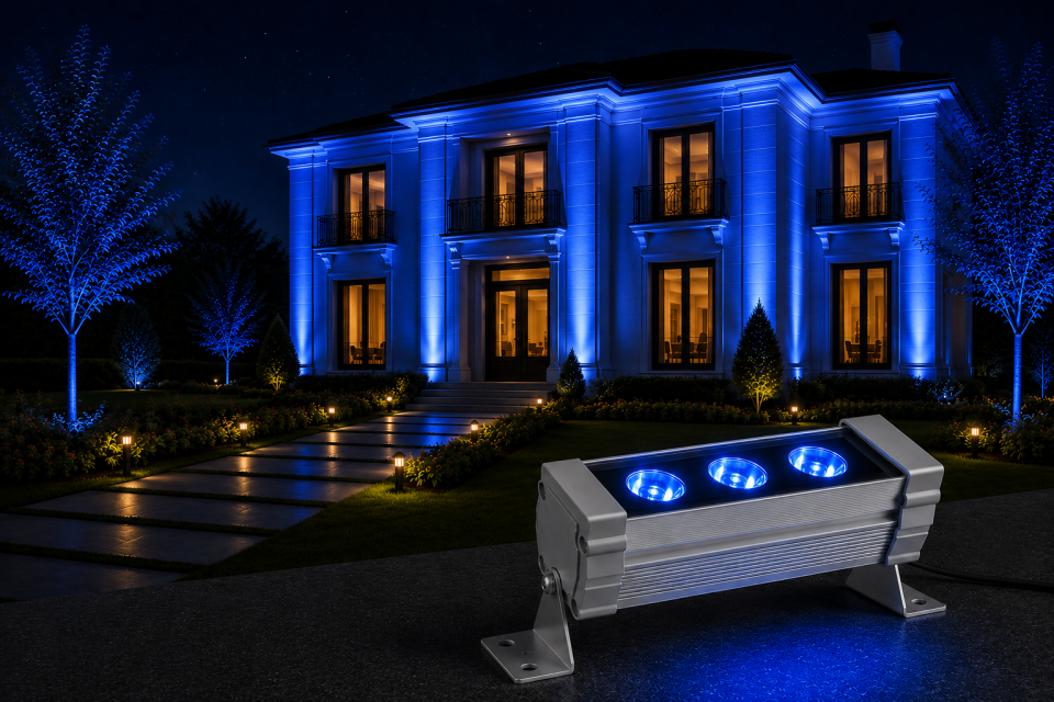 3 Watt 10 cm Led Wallwasher LS-9910 BEYAZ