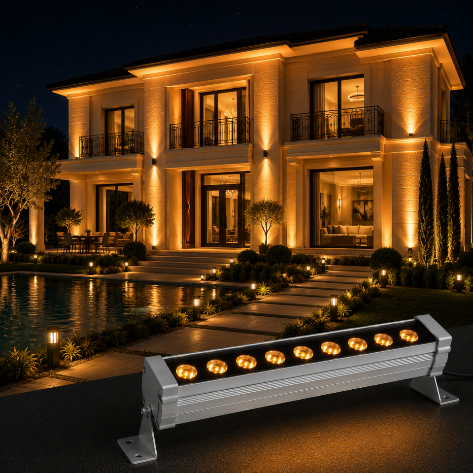 9 Watt 30 cm Led Wallwasher LS-9930