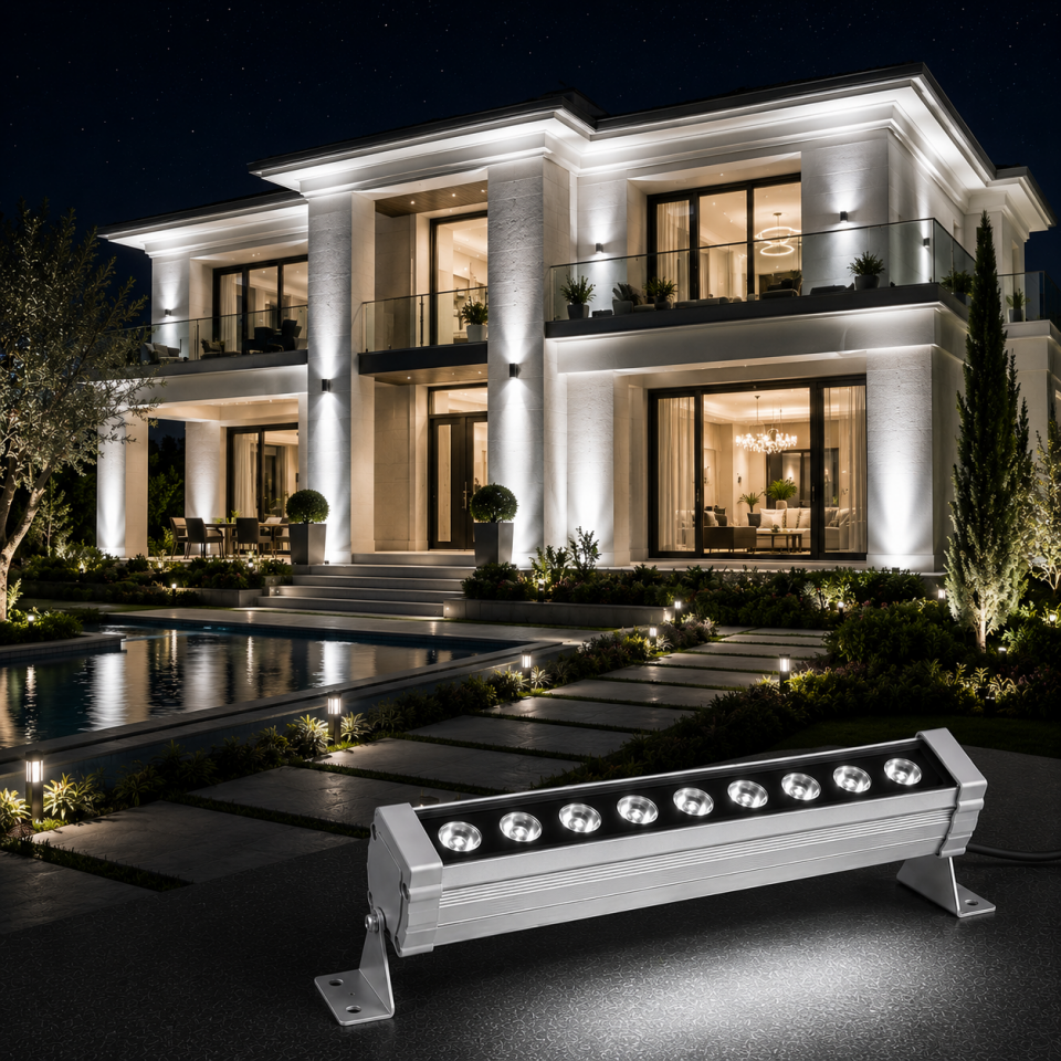 9 Watt 30 cm Led Wallwasher LS-9930
