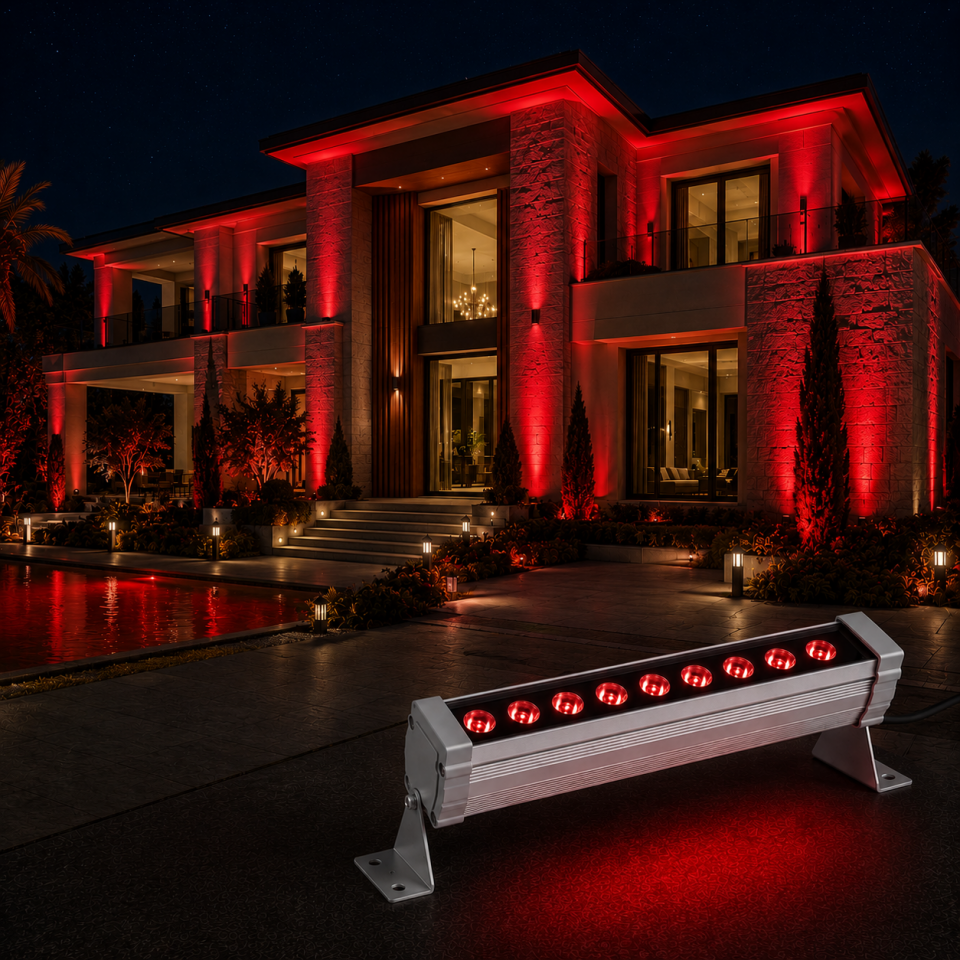 9 Watt 30 cm Led Wallwasher LS-9930