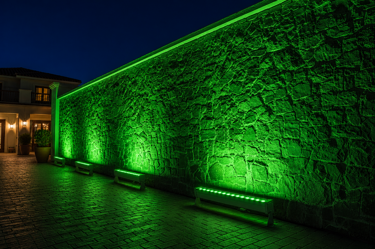 18 Watt 50 cm Led Wallwasher LS-9950 YEŞİL