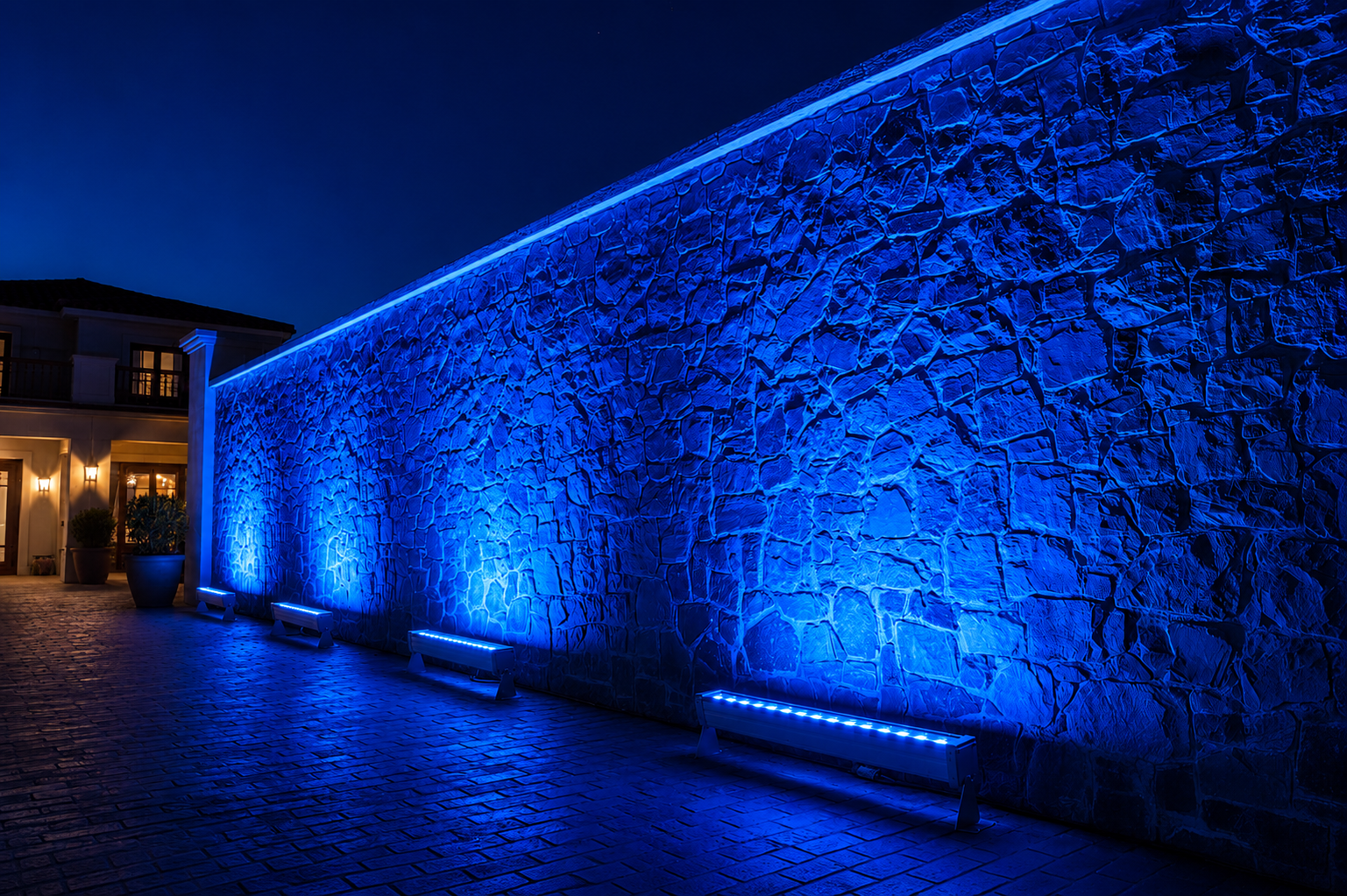 18 Watt 50 cm Led Wallwasher LS-9950 MAVİ