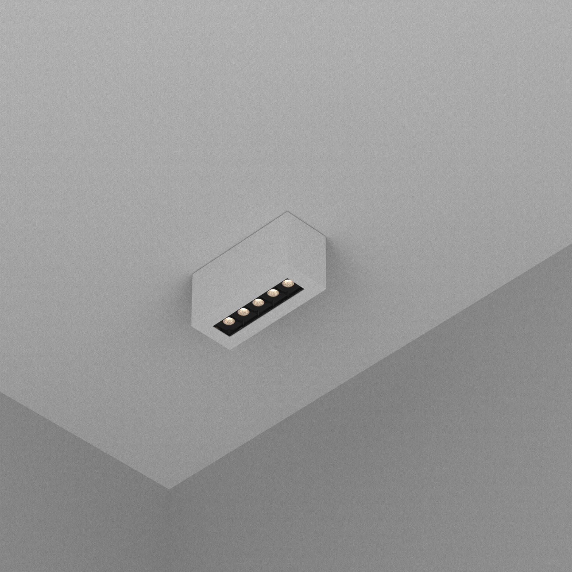5 Watt Lensli Sıva Üstü Spot LS-9530