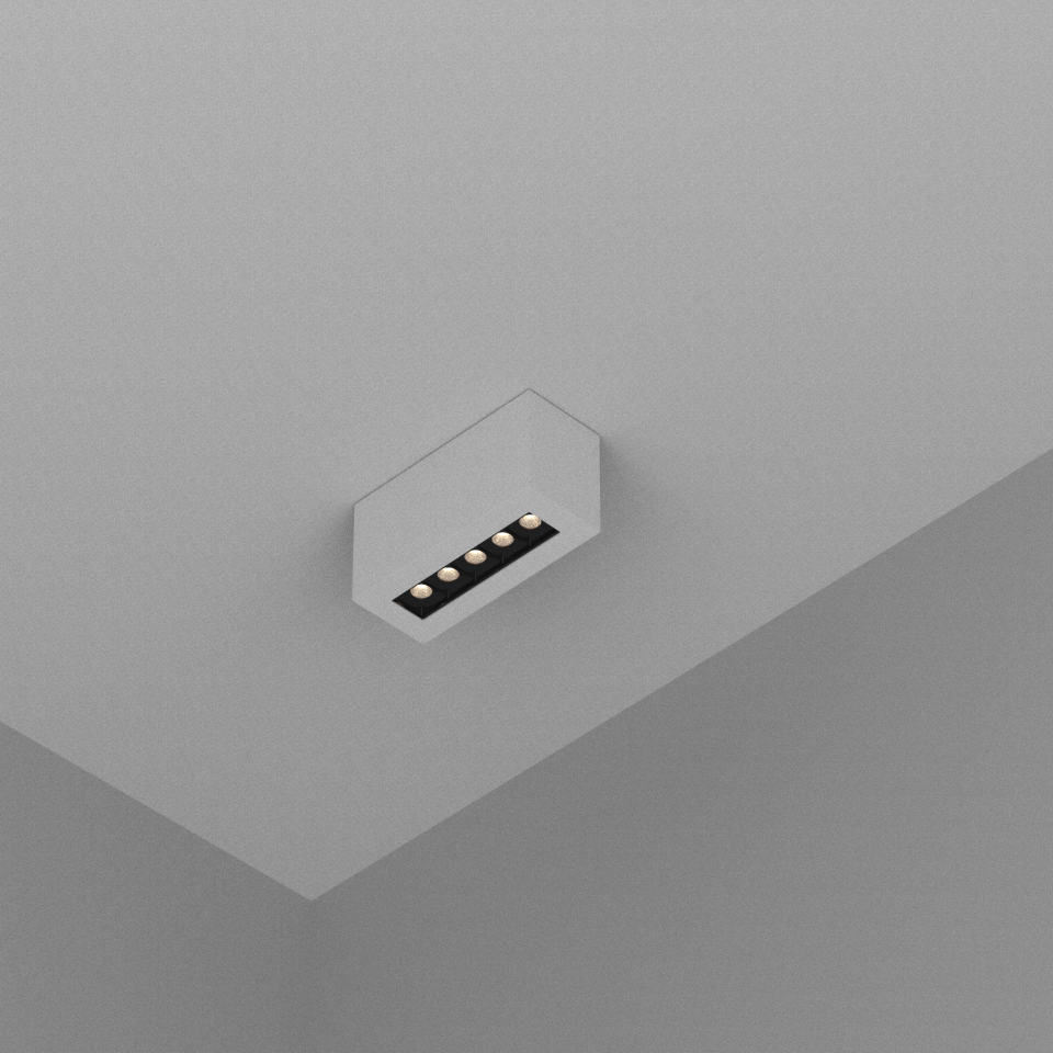 5 Watt Lensli Sıva Üstü Spot LS-9530