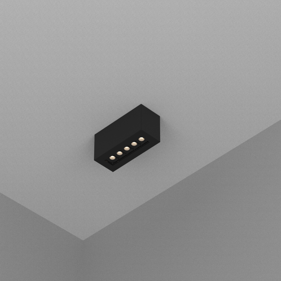 5 Watt Lensli Sıva Üstü Spot LS-9530