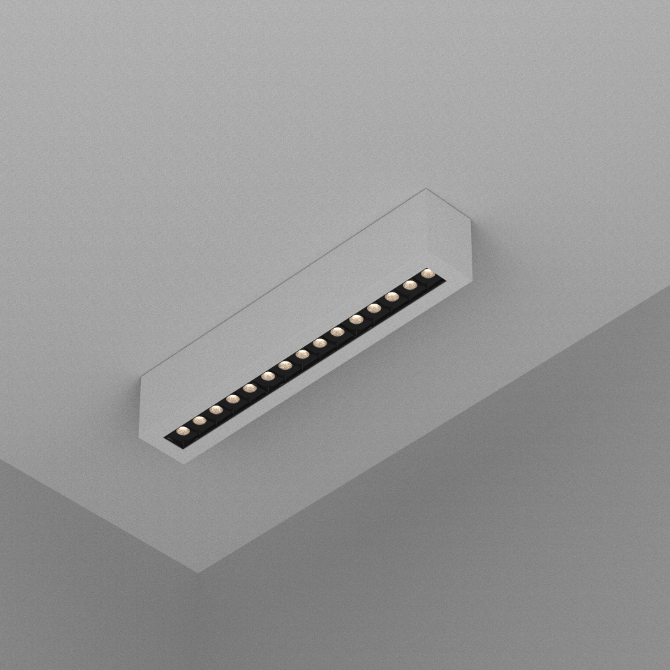 15 Watt Lensli Sıva Üstü Spot LS-9550