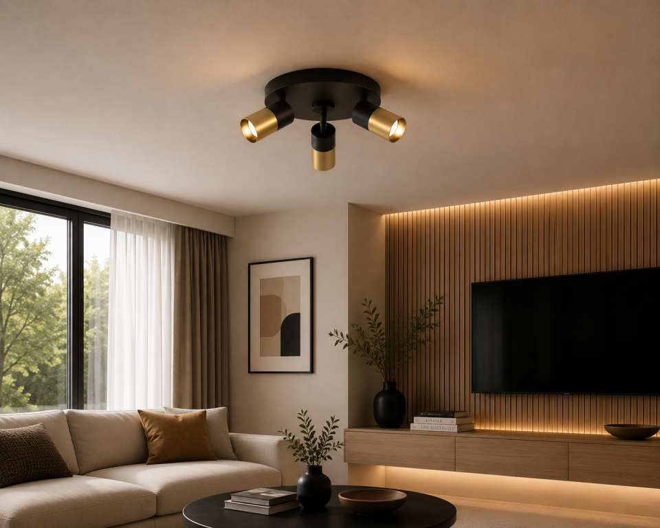 Sıva Üstü Üçlü Yuvarlak Gu10 Led Spot LS-8450