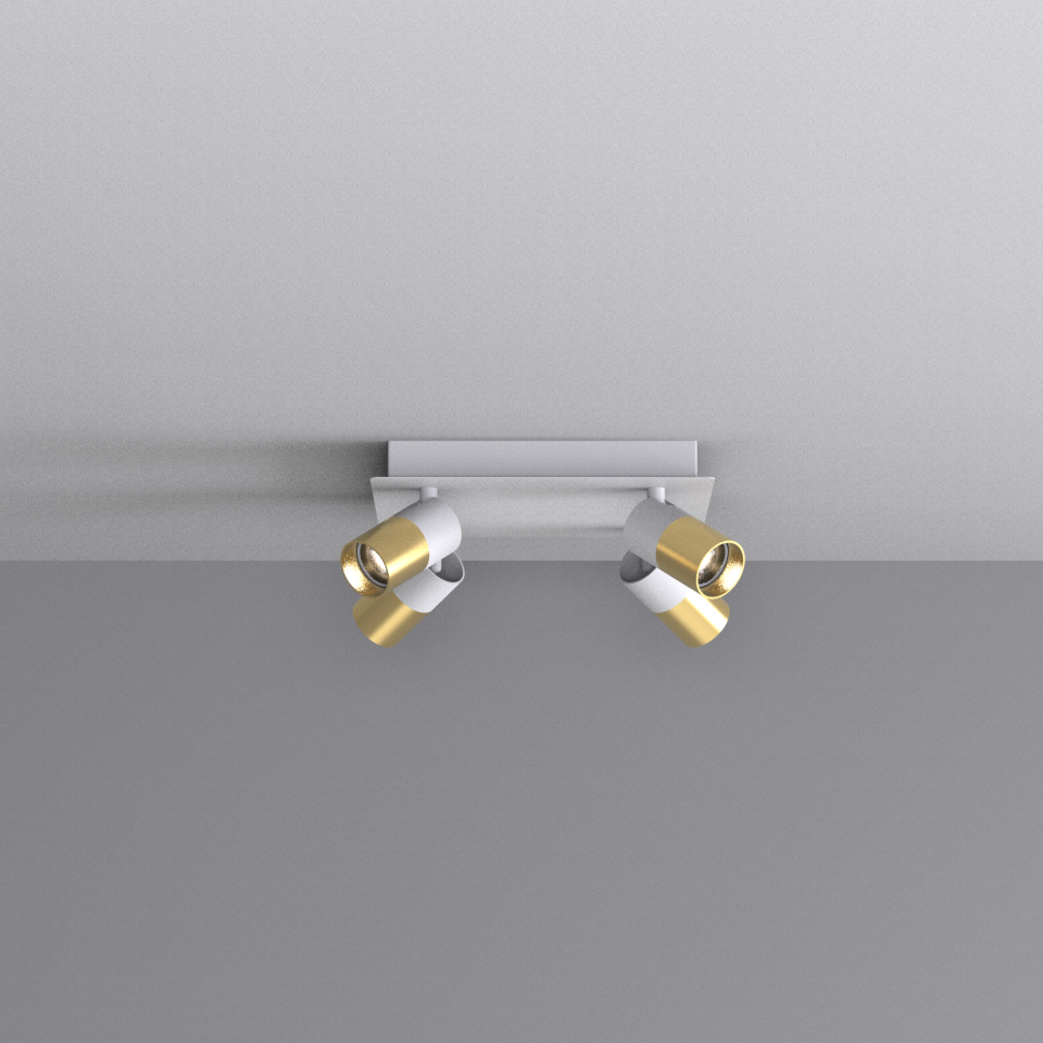Sıva Üstü Dörtlü Kare Gu10 Led Spot LS-8460