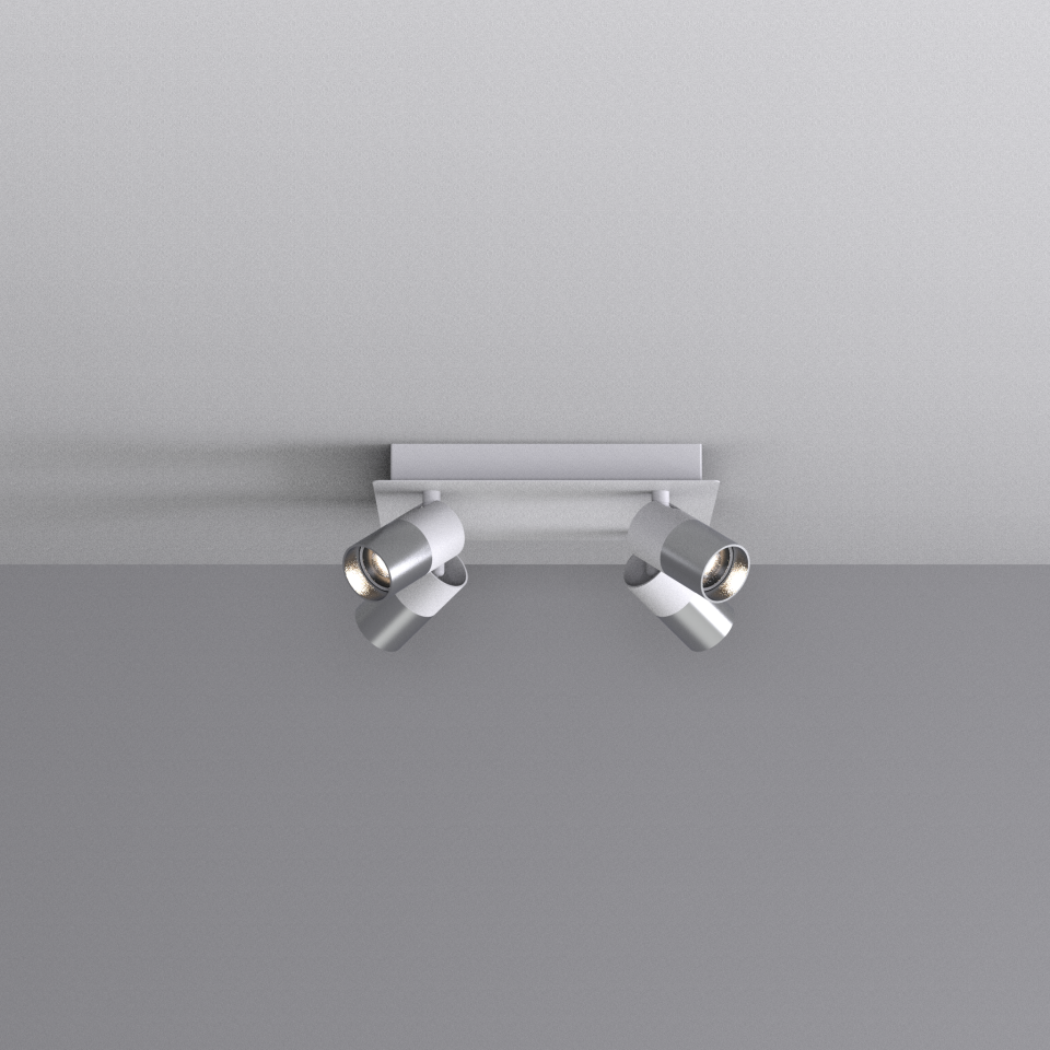 Sıva Üstü Dörtlü Kare Gu10 Led Spot LS-8460