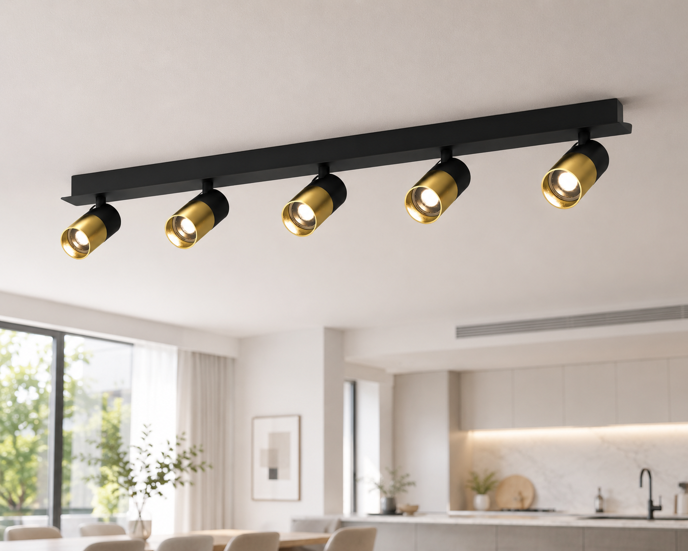 Sıva Üstü Beşli Gu10 Led Spot LS-8440
