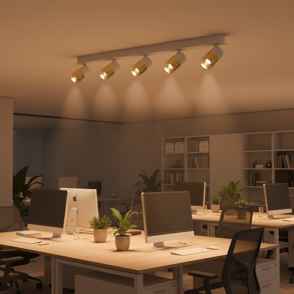 Sıva Üstü Beşli Gu10 Led Spot LS-8440