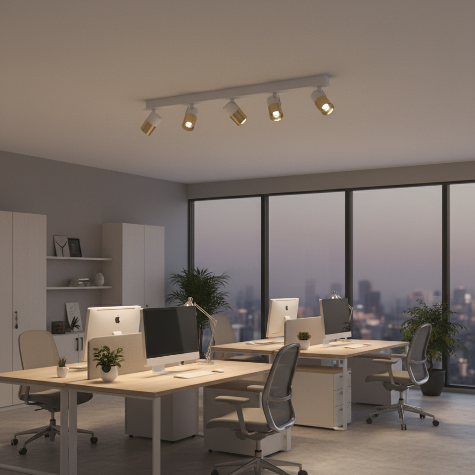 Sıva Üstü Beşli Gu10 Led Spot LS-8440