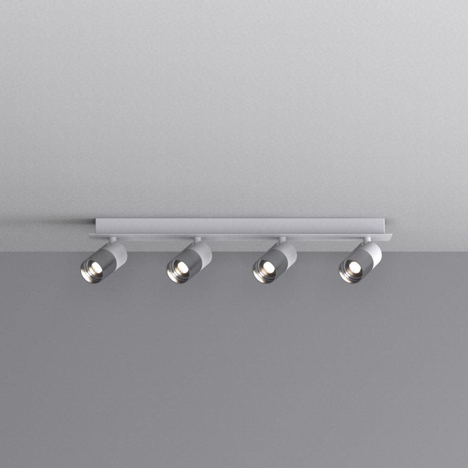 Sıva Üstü Dörtlü Gu10 Led Spot LS-8430