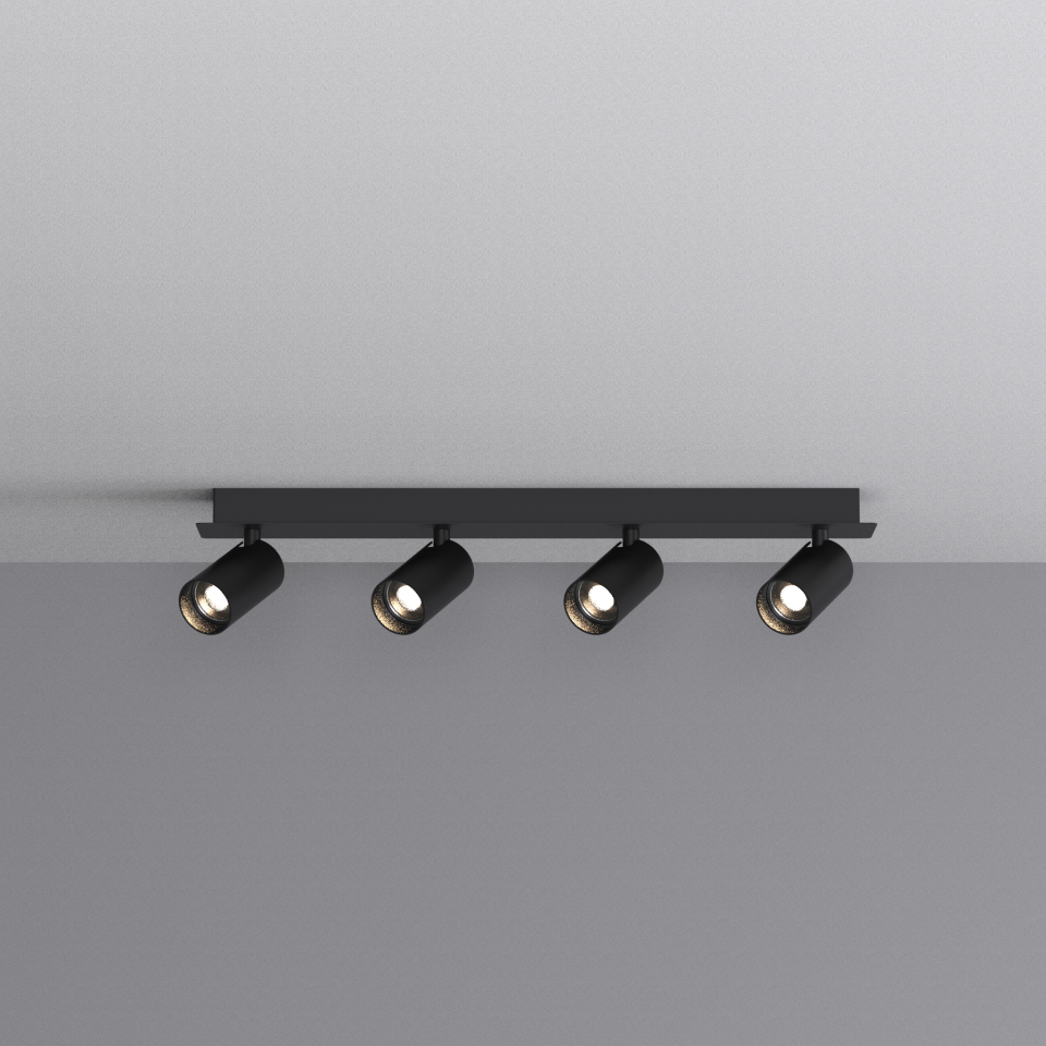 Sıva Üstü Dörtlü Gu10 Led Spot LS-8430
