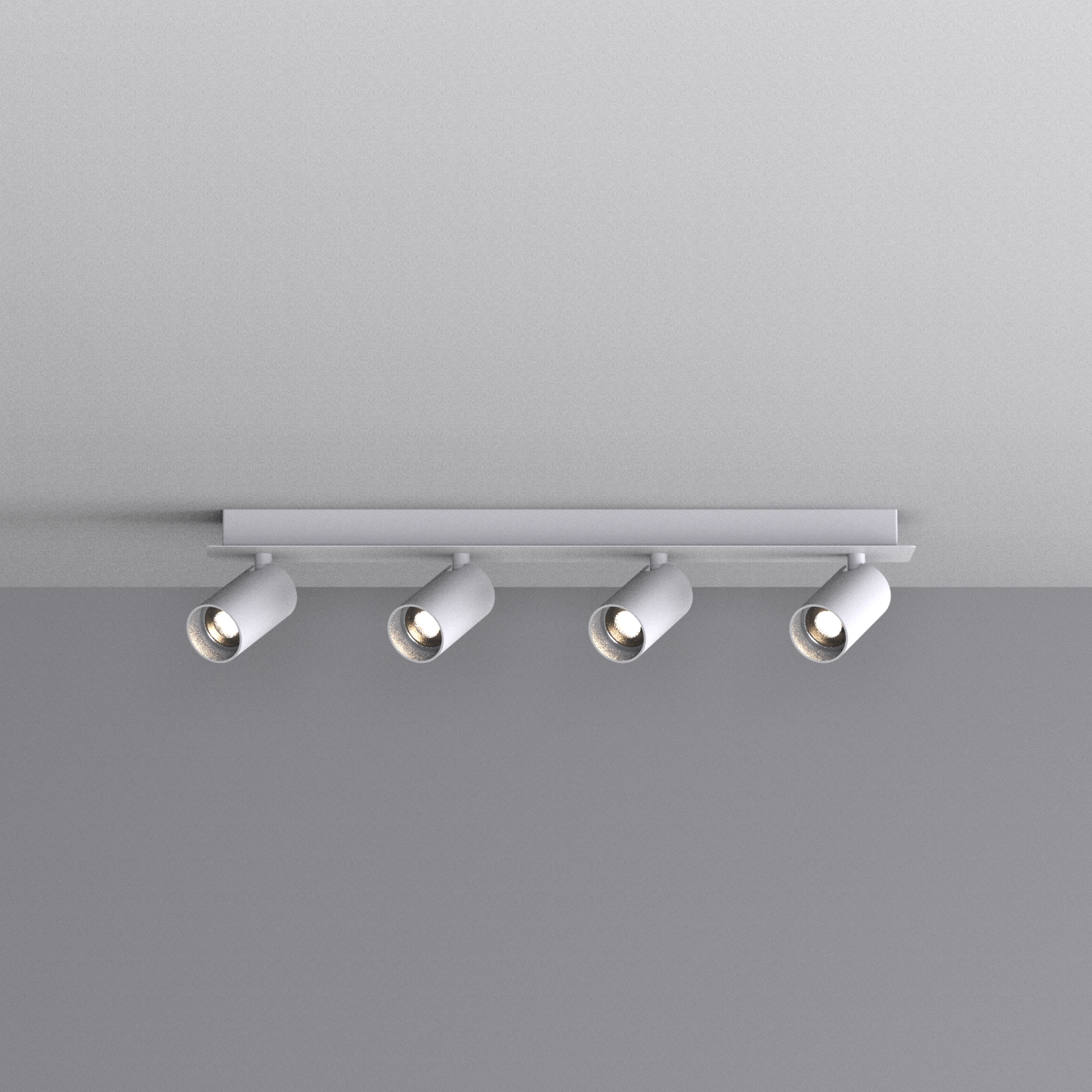 Sıva Üstü Dörtlü Gu10 Led Spot LS-8430
