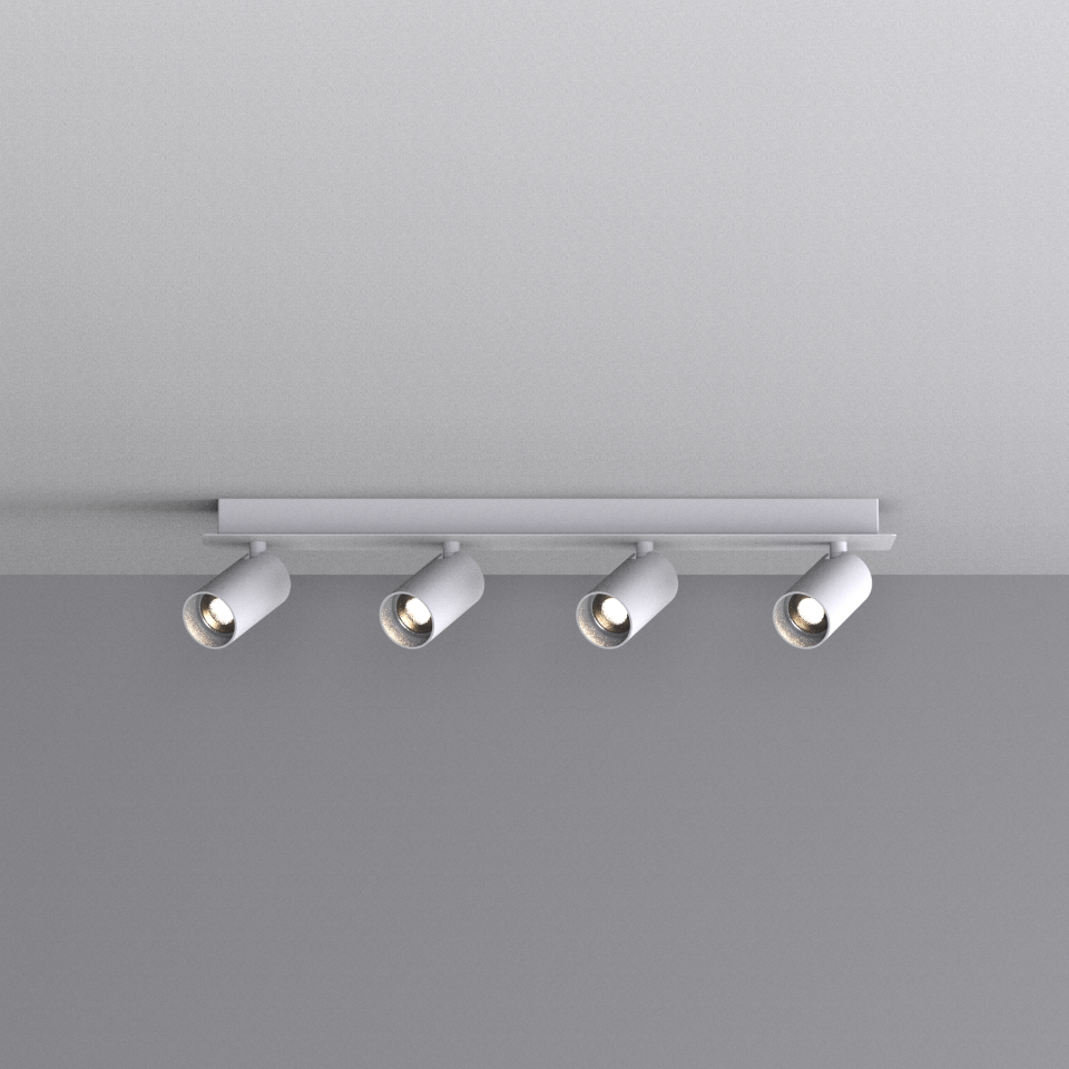 Sıva Üstü Dörtlü Gu10 Led Spot LS-8430
