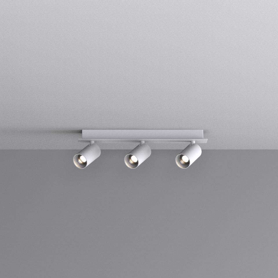 Sıva Üstü Üçlü Gu10 Led Spot LS-8420