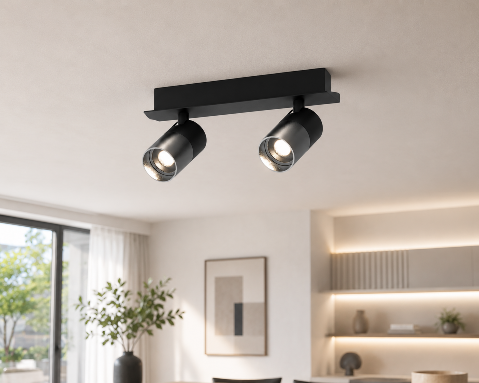 Sıva Üstü İkili Gu10 Led Spot LS-8410